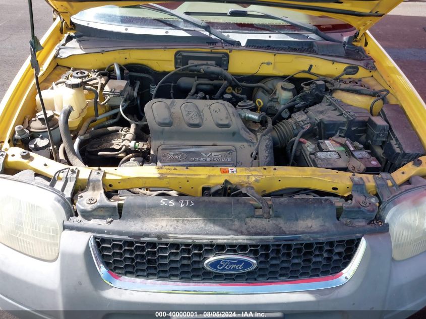 2001 Ford Escape Xlt VIN: 1FMCU04111KF18611 Lot: 40000001