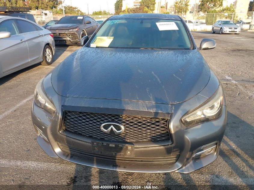 2016 Infiniti Q50 2.0T Base VIN: JN1CV7AP0GM200711 Lot: 40000013