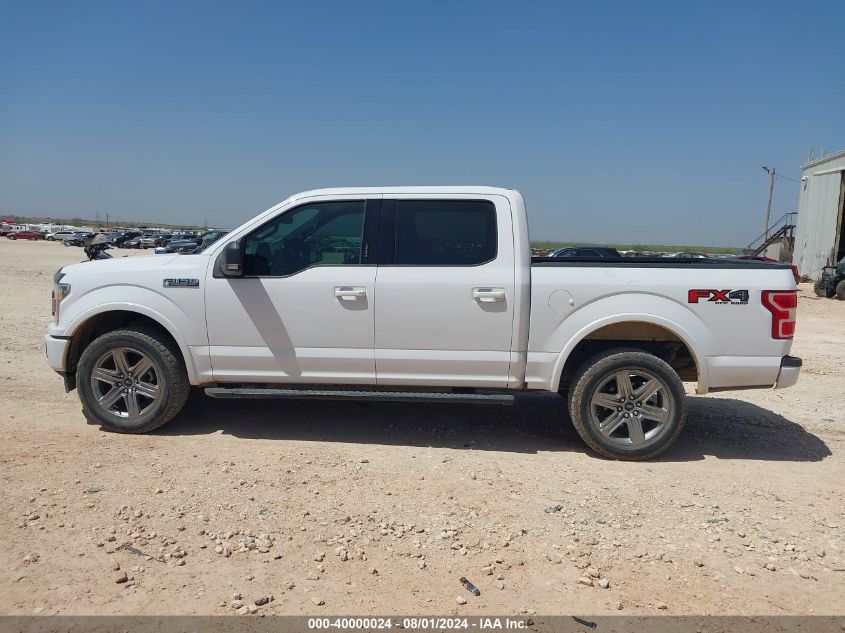 2019 Ford F-150 Xlt VIN: 1FTEW1E51KKE75694 Lot: 40000024