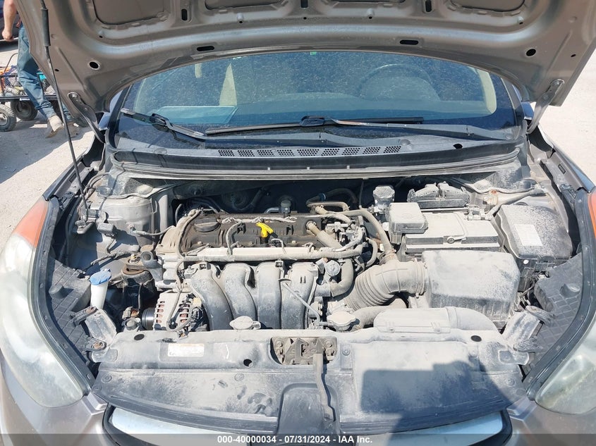 2012 Hyundai Elantra Gls VIN: 5NPDH4AEXCH151012 Lot: 40000034