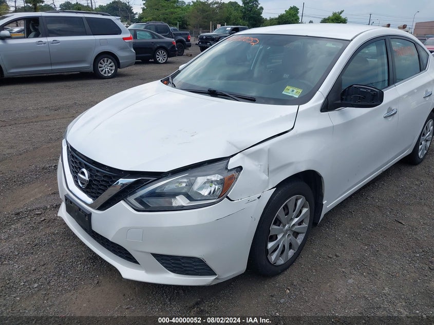 2016 Nissan Sentra Sv VIN: 3N1AB7AP1GY245010 Lot: 40000052