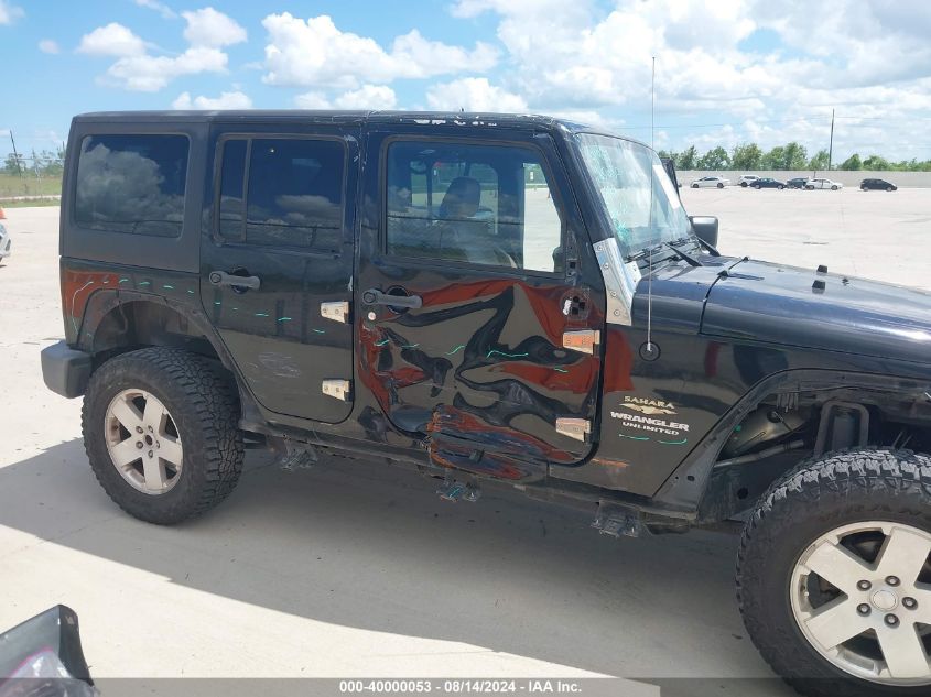 2012 Jeep Wrangler Unlimited Sahara VIN: 1C4HJWEG6CL232873 Lot: 40000053