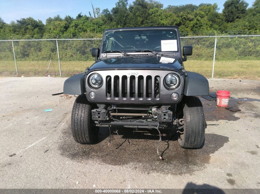 2016 Jeep Wrangler Unlimited Sport VIN: 1C4BJWDGXGL226135 Lot: 40000068