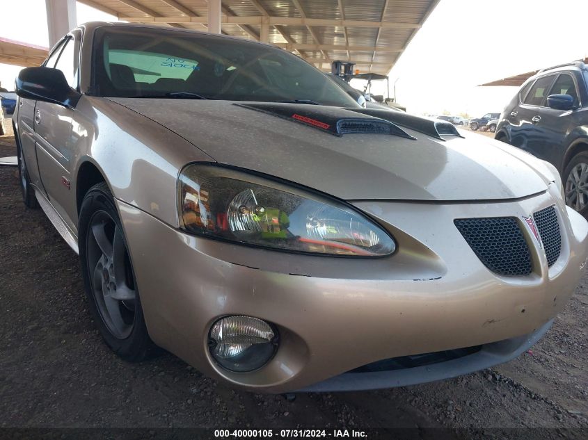2004 Pontiac Grand Prix Gtp VIN: 2G2WR524941195995 Lot: 40000105