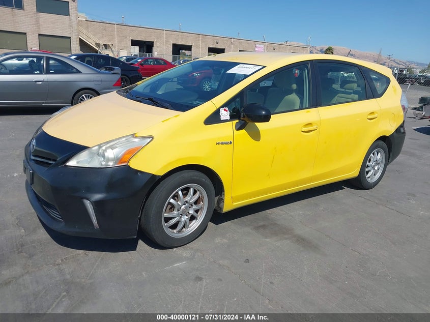 2012 Toyota Prius V Three VIN: JTDZN3EU9C3031465 Lot: 40000121