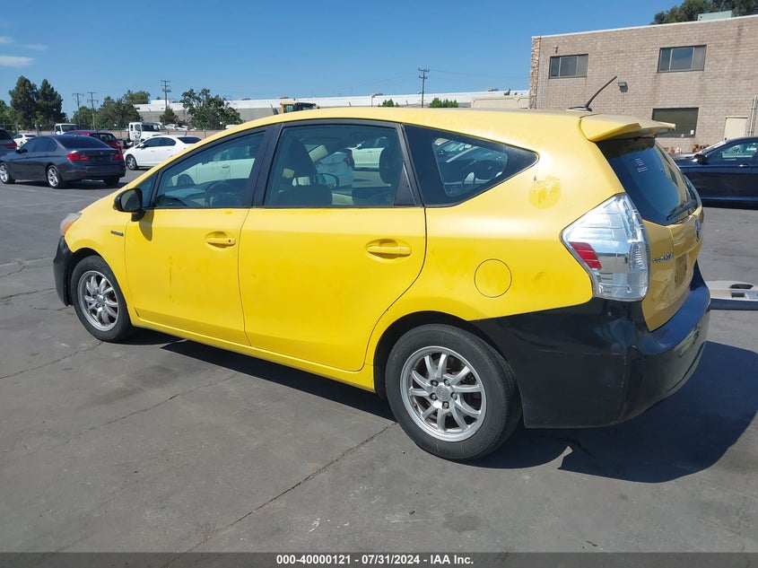 2012 Toyota Prius V Three VIN: JTDZN3EU9C3031465 Lot: 40000121