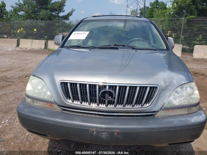 2001 Lexus Rx 300 VIN: JTJHF10U710184040 Lot: 40000147