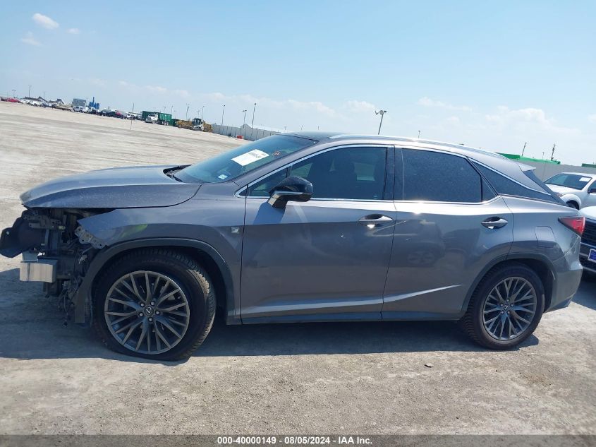 2017 Lexus Rx 350 F Sport VIN: 2T2BZMCA3HC074925 Lot: 40000149