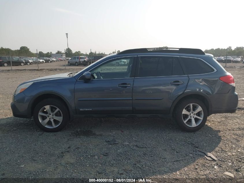 2014 Subaru Outback 2.5I Limited VIN: 4S4BRBMC0E3200490 Lot: 40000152