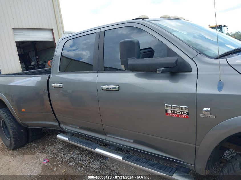 2011 Ram Ram 3500 Laramie VIN: 3D73Y4CL8BG622191 Lot: 40000173