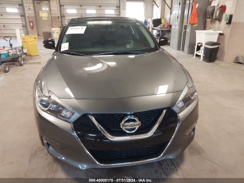 2018 Nissan Maxima 3.5 Sl VIN: 1N4AA6AP4JC407244 Lot: 40000178