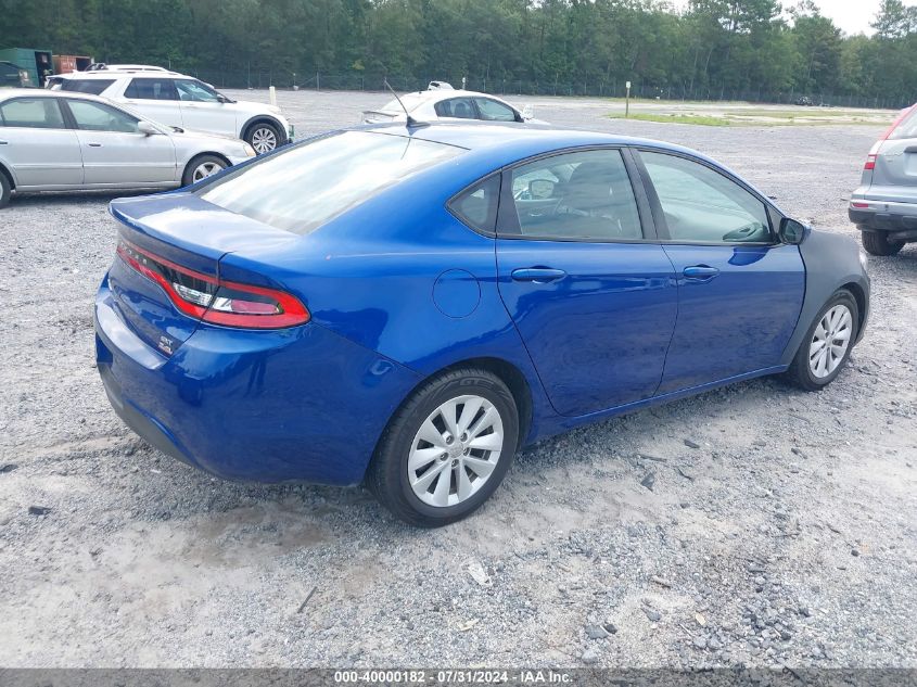 2014 Dodge Dart Sxt VIN: 1C3CDFBB0ED791606 Lot: 40000182