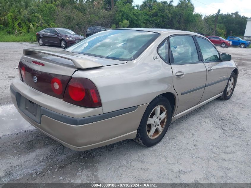 2G1WH52K639298331 | 2003 CHEVROLET IMPALA