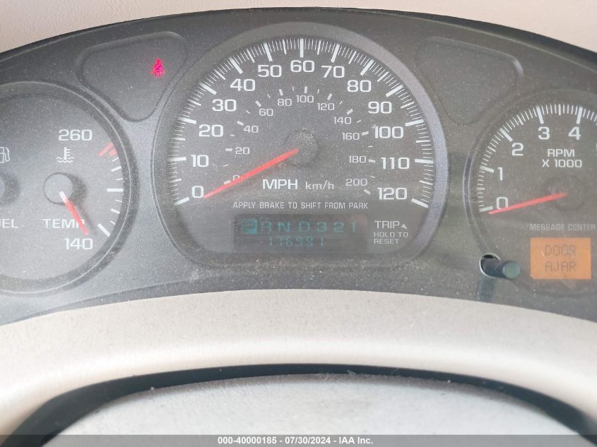 2003 Chevrolet Impala Ls VIN: 2G1WH52K639298331 Lot: 40000185