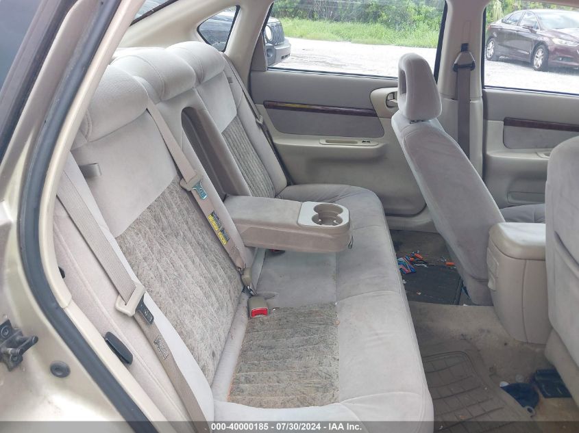 2003 Chevrolet Impala Ls VIN: 2G1WH52K639298331 Lot: 40000185