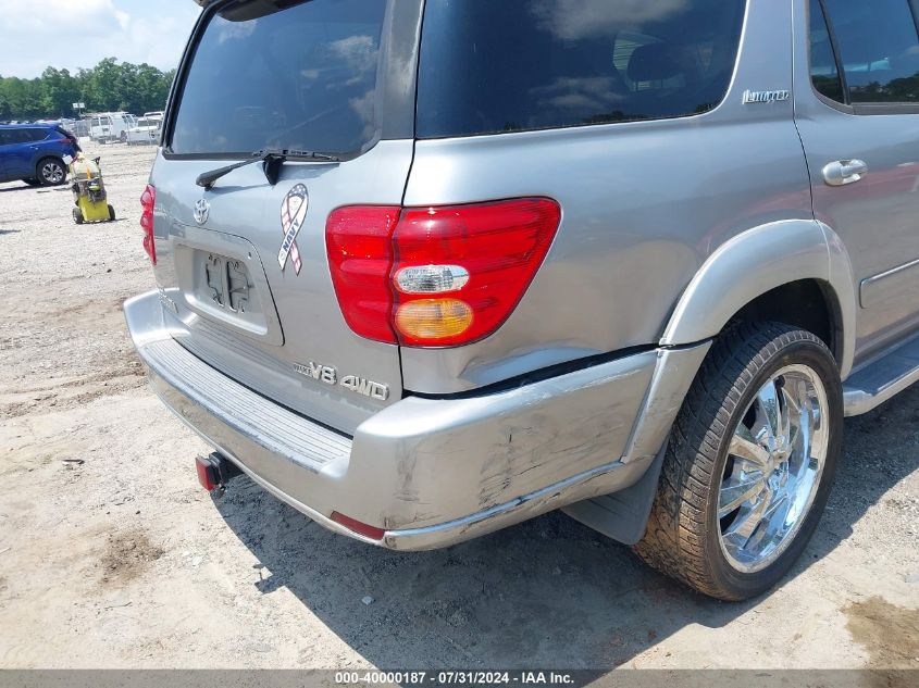 5TDBT48AX2S095705 2002 Toyota Sequoia Limited V8