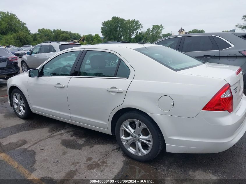 2012 Ford Fusion Se VIN: 3FAHP0HA4CR415019 Lot: 40000199
