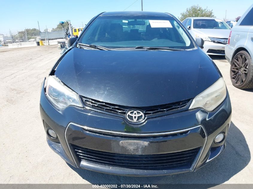 2014 Toyota Corolla L/Le/Le Plus/Le Premium/S/S Plus/S Premium VIN: 5YFBURHE9EP168783 Lot: 40000202