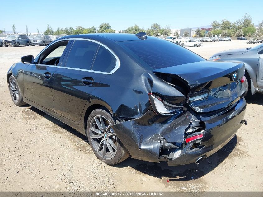 2019 BMW 330I VIN: 3MW5R1J59K8A04307 Lot: 40000217