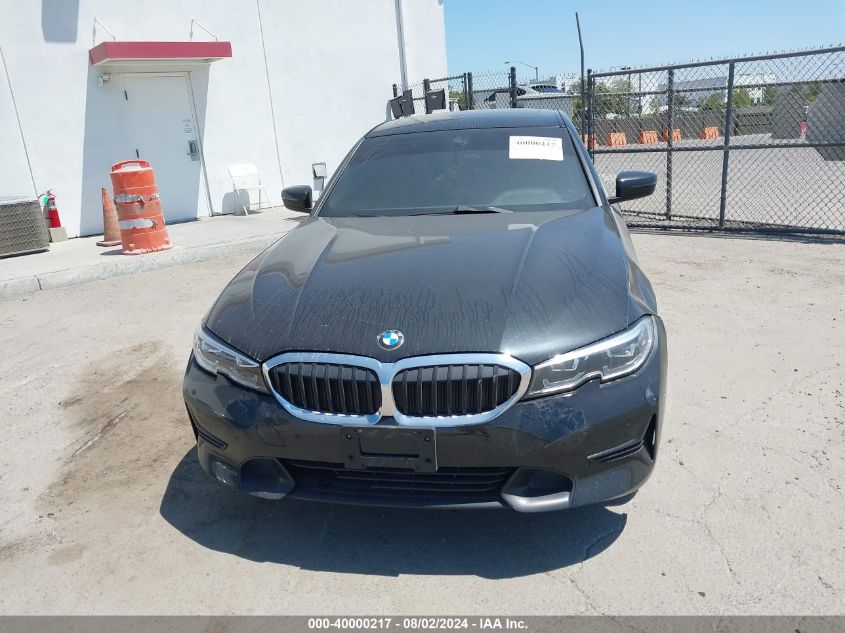 2019 BMW 330I VIN: 3MW5R1J59K8A04307 Lot: 40000217