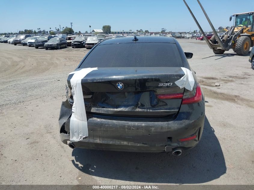 2019 BMW 330I VIN: 3MW5R1J59K8A04307 Lot: 40000217