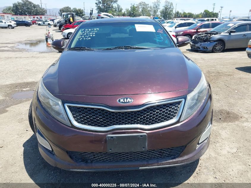 2015 Kia Optima Lx VIN: 5XXGM4A72FG438113 Lot: 40000225