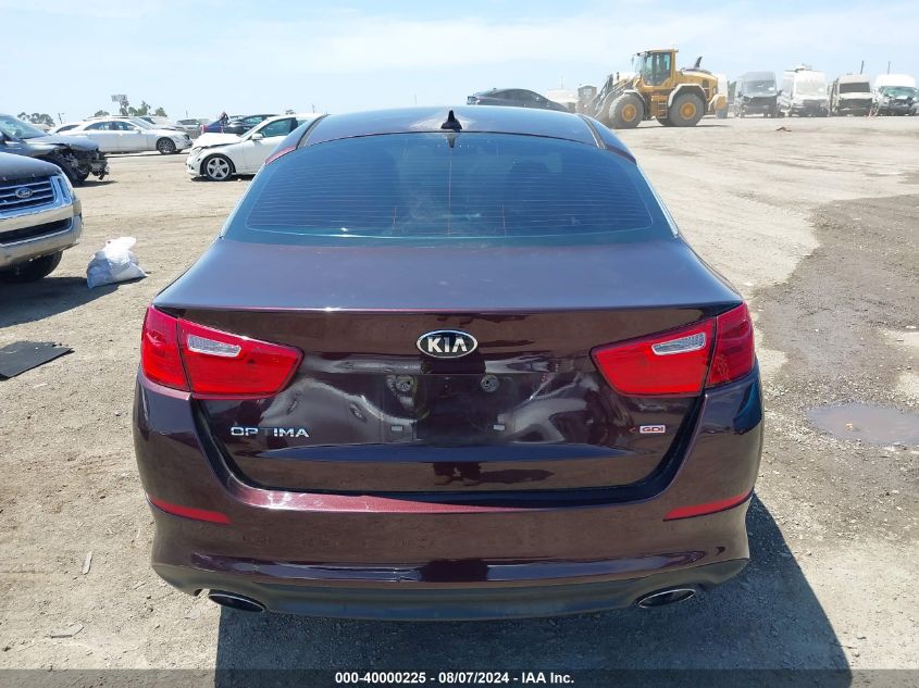 2015 Kia Optima Lx VIN: 5XXGM4A72FG438113 Lot: 40000225