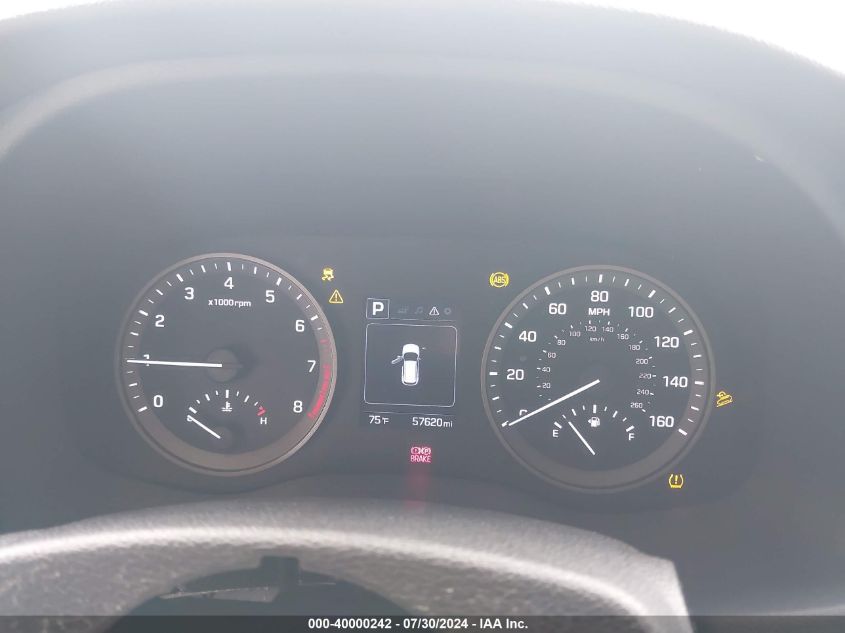 2017 Hyundai Tucson Se VIN: KM8J33A41HU376365 Lot: 40000242