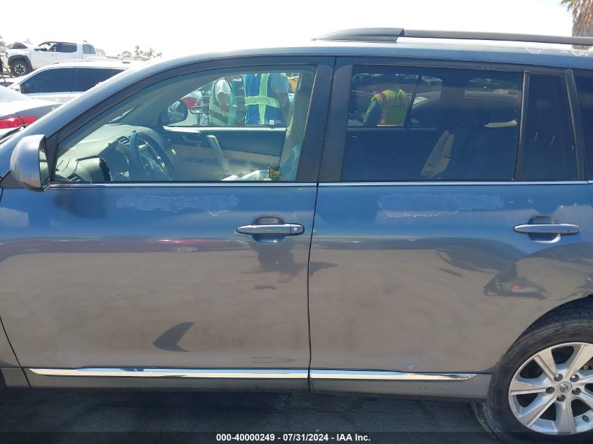 2011 Toyota Highlander Se V6 VIN: 5TDZK3EH0BS034795 Lot: 40000249