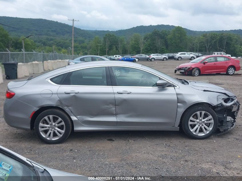 2016 Chrysler 200 Limited VIN: 1C3CCCAB3GN173177 Lot: 40000251