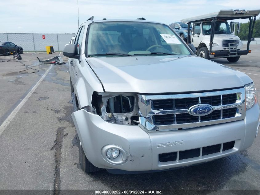 2008 Ford Escape Xlt VIN: 1FMCU03108KA72818 Lot: 40000252