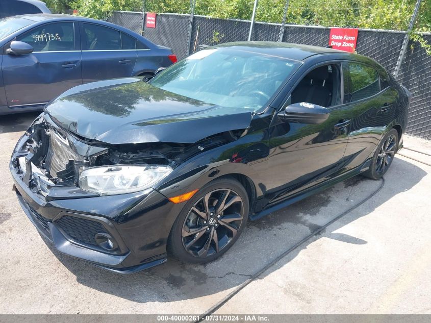 SHHFK7H49JU211137 2018 HONDA CIVIC - Image 2