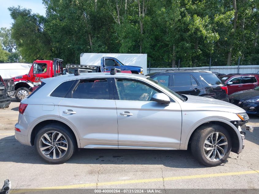 2022 Audi Q5 Premium Plus 45 Tfsi S Line Quattro S Tronic VIN: WA1EAAFY8N2056067 Lot: 40000264