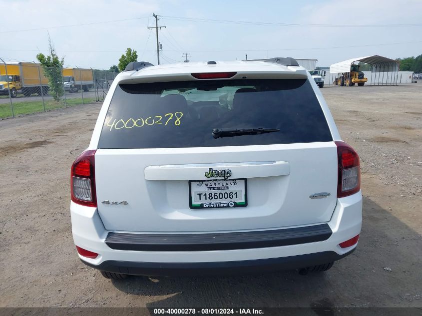 2014 Jeep Compass Latitude VIN: 1C4NJDEB5ED535829 Lot: 40000278