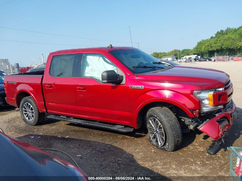 2019 Ford F-150 Xlt VIN: 1FTEW1EP2KFB79190 Lot: 40000284