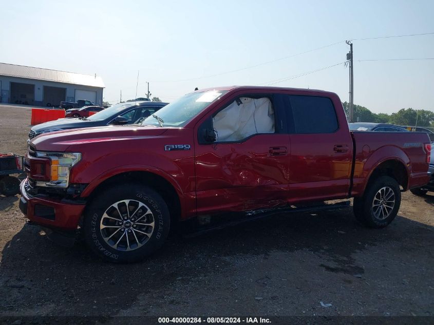 2019 Ford F-150 Xlt VIN: 1FTEW1EP2KFB79190 Lot: 40000284