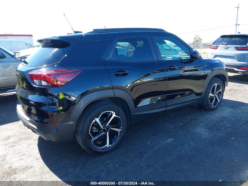 2023 Chevrolet Trailblazer Fwd Rs VIN: KL79MTSL9PB192521 Lot: 40000300