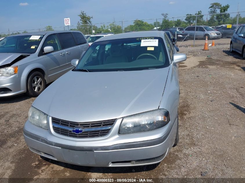 2003 Chevrolet Impala Ls VIN: 2G1WH52K339439534 Lot: 40000323