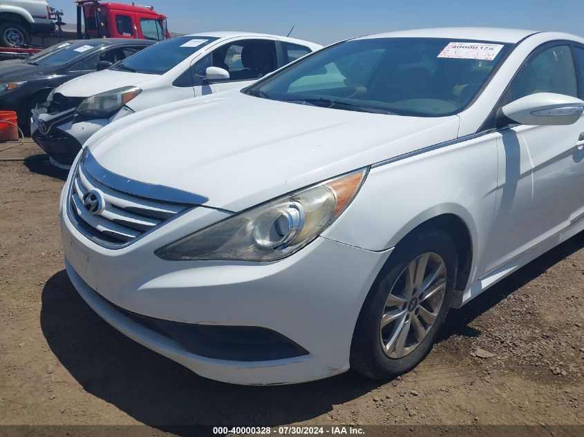 2014 Hyundai Sonata Gls VIN: 5NPEB4AC7EH863632 Lot: 40000328