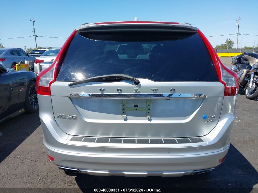 2015 Volvo Xc60 T6 Platinum VIN: YV4902RM8F2717166 Lot: 40000331