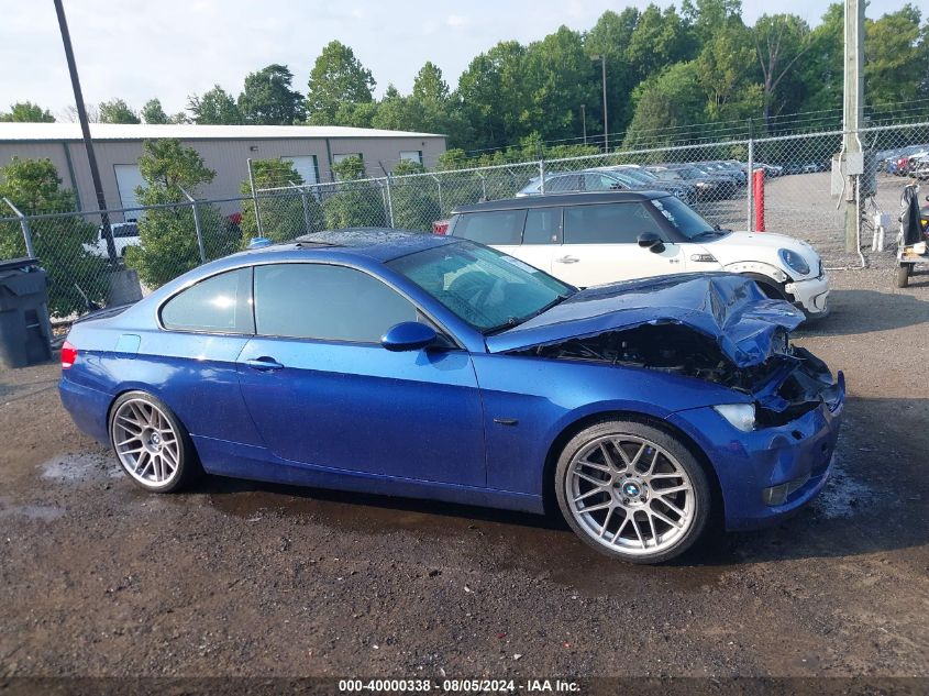 2007 BMW 335I VIN: WBAWB73537P033481 Lot: 40000338