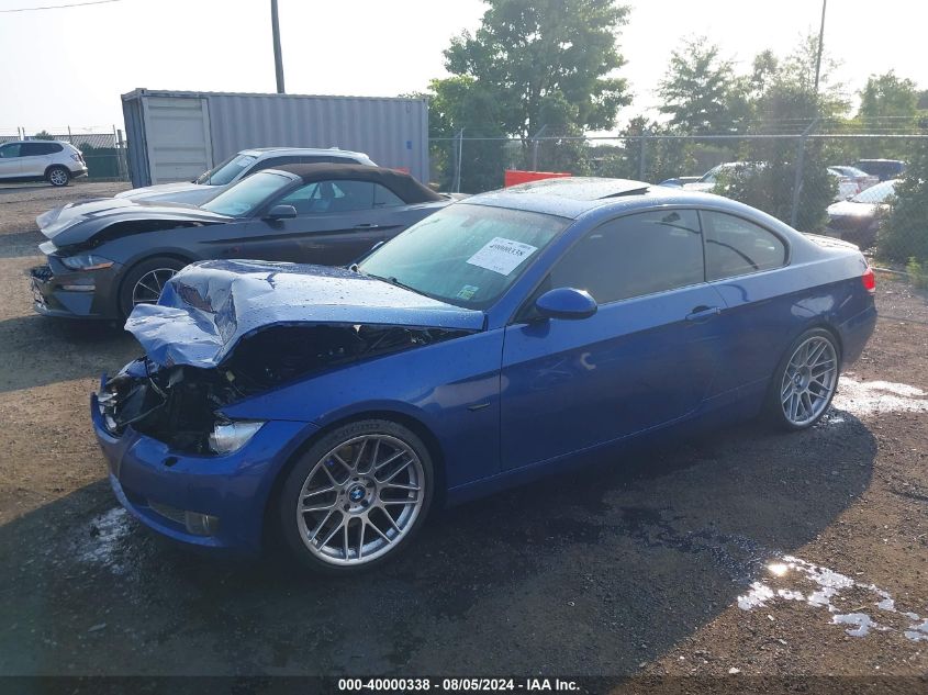 2007 BMW 335I VIN: WBAWB73537P033481 Lot: 40000338