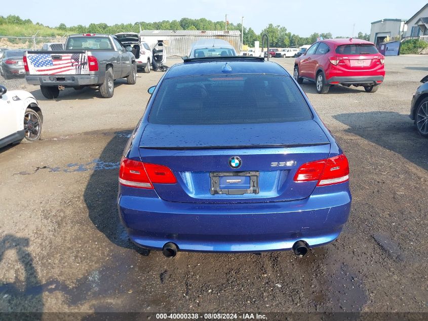 2007 BMW 335I VIN: WBAWB73537P033481 Lot: 40000338
