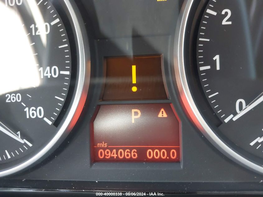 2007 BMW 335I VIN: WBAWB73537P033481 Lot: 40000338