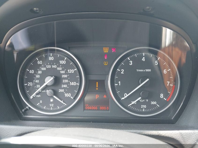 2007 BMW 335I VIN: WBAWB73537P033481 Lot: 40000338