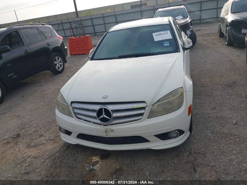 2008 Mercedes-Benz C 350 Sport VIN: WDDGF56X58F140901 Lot: 40000342