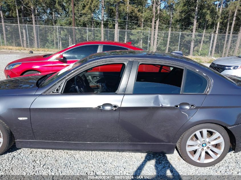 2008 BMW 328I VIN: WBAVA37538NL53432 Lot: 40000347