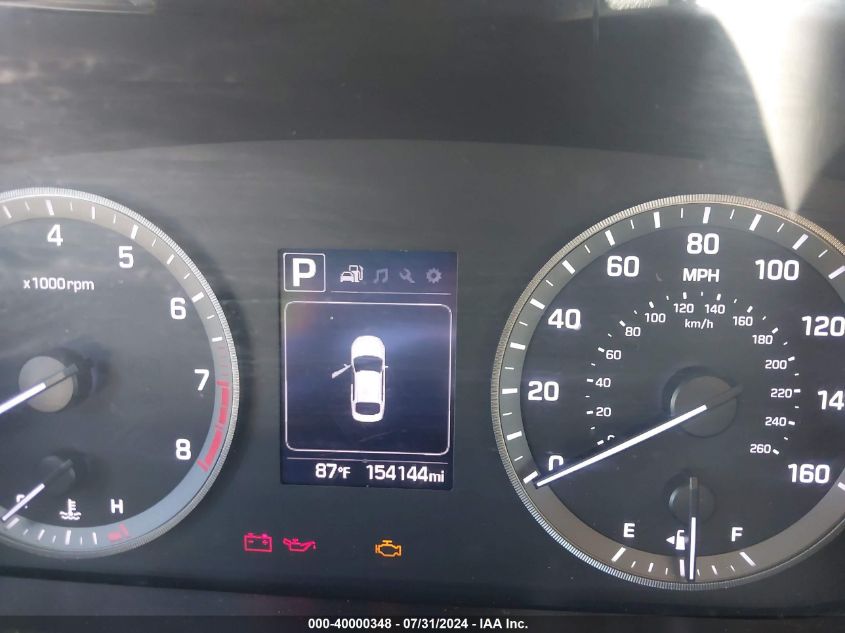 2016 Hyundai Sonata VIN: 5NPE24AF7GH396550 Lot: 40000348