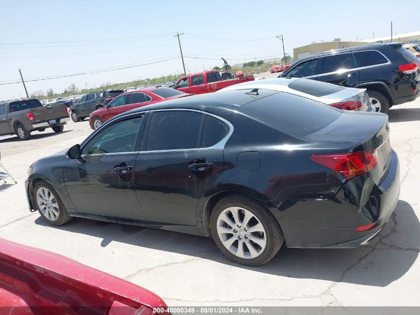 2013 Lexus Gs 350 VIN: JTHBE1BL6D5022535 Lot: 40000349