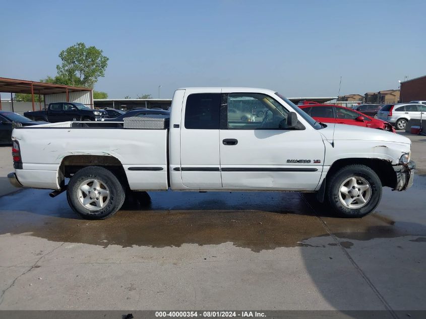 1999 Dodge Ram 1500 St VIN: 1B7HC13ZXXJ630672 Lot: 40000354